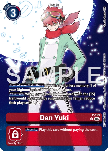 Dan Yuki (P-199) Time Stranger Promo