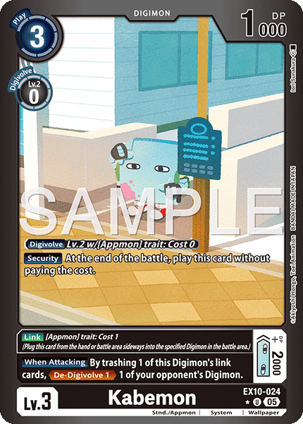 Kabemon (EX10-024) Limited Uncommon