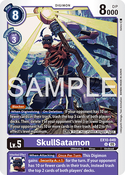 SkullSatamon (EX10-049) Uncommon