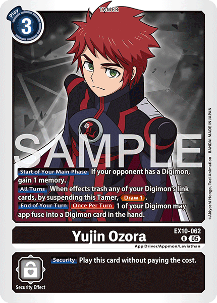 Yujin Ozora (EX10-062) Uncommon
