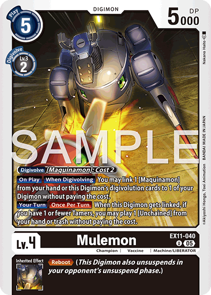 Mulemon (EX11-040) Uncommon