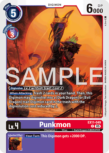 Punkmon (EX11-049) Common