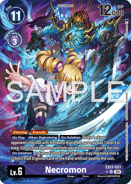 Necromon (EX11-051) Alternative Art