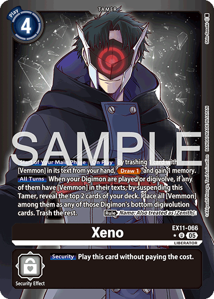 Xeno (EX11-066) Limited Uncommon