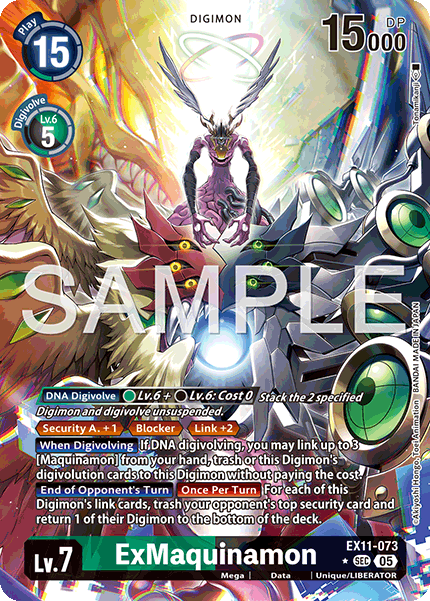 ExMaquinamon (EX11-073) Alternative Art