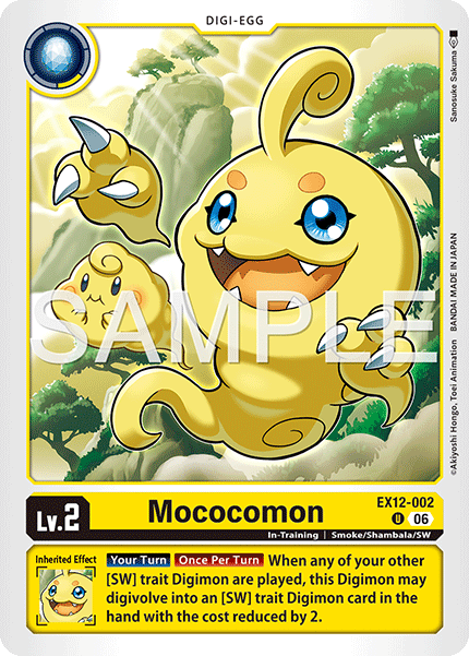 (Pre-order 3rd July 2026) Mococomon (EX12-002) Uncommon