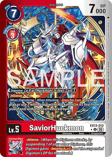 SaviorHuckmon (EX13-012) Limited Uncommon
