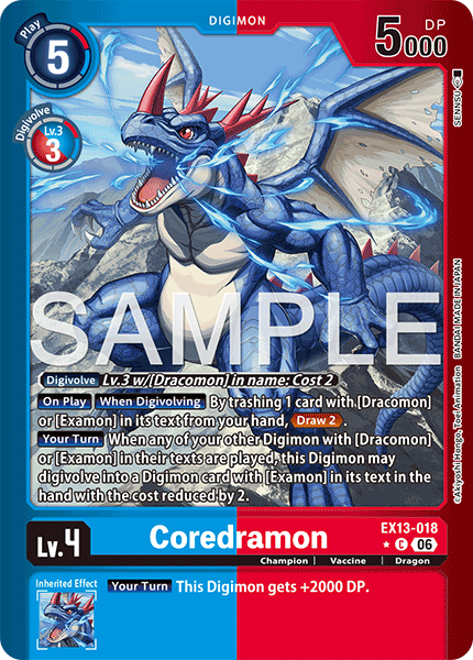 Coredramon (EX13-018) Limited Common