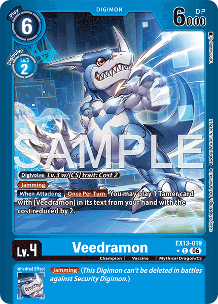 Veedramon (EX13-019) Limited Common