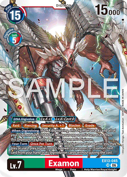 (Pre-order 2nd October 2026) Examon (EX13-045) Super Rare