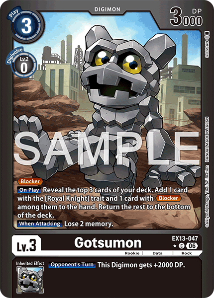 Gotsumon (EX13-047) Limited Common