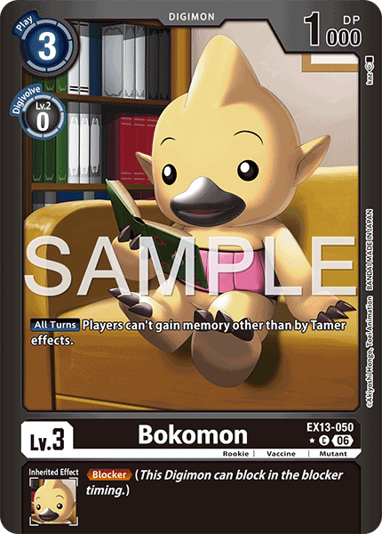 Bokomon (EX13-050) Limited Common