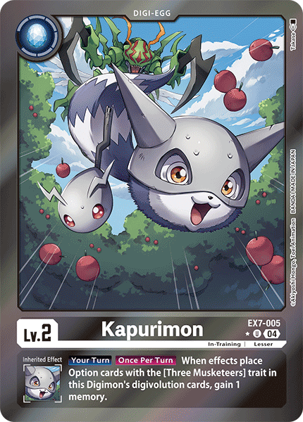 Kapurimon (EX7-005) Limited Uncommon