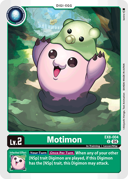 Motimon (EX8-004) Uncommon