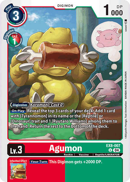 Agumon (EX8-007) Uncommon