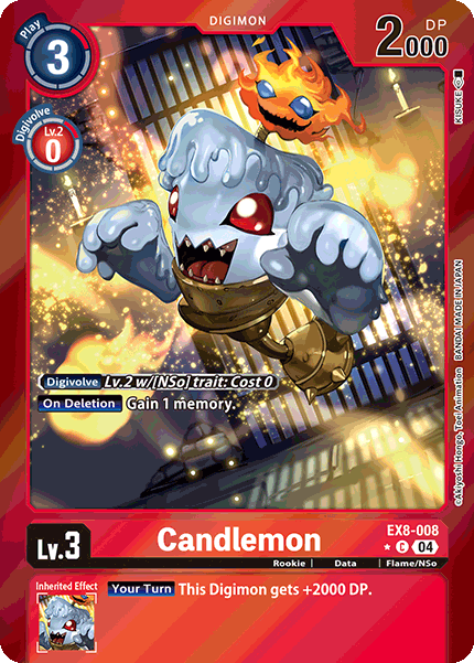 Candlemon (EX8-008) Limited Common
