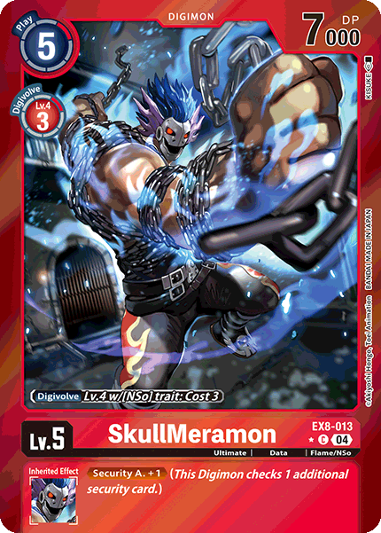 SkullMeramon (EX8-013) Limited Common