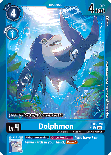 Dolphmon (EX8-020) Limited Common