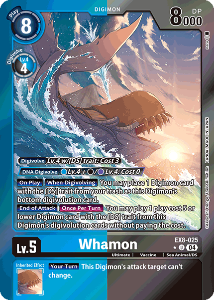 Whamon (EX8-025) Limited Uncommon