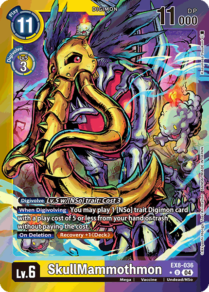 SkullMammothmon (EX8-036) Limited Uncommon