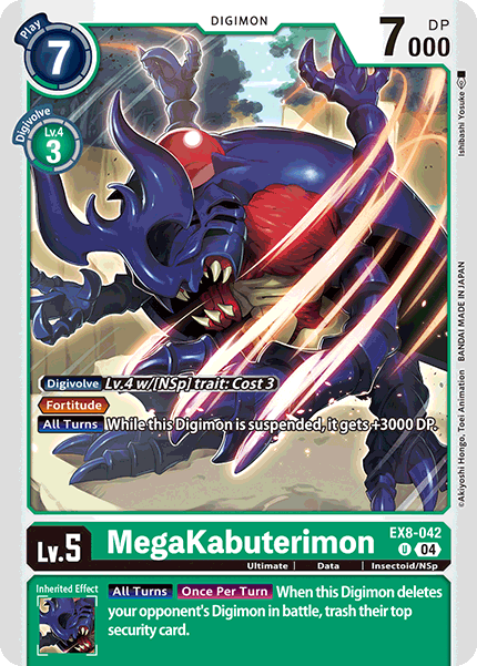 MegaKabuterimon (EX8-042) Uncommon