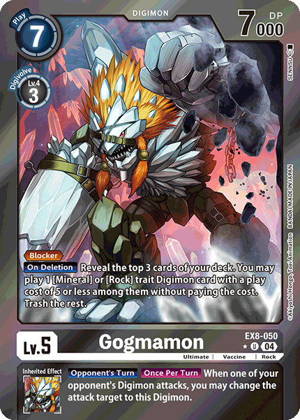 Gogmamon (EX8-050) Limited Uncommon
