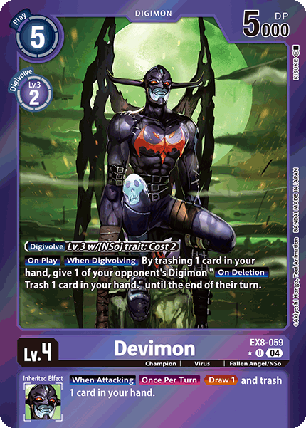 Devimon (EX8-059) Limited Uncommon