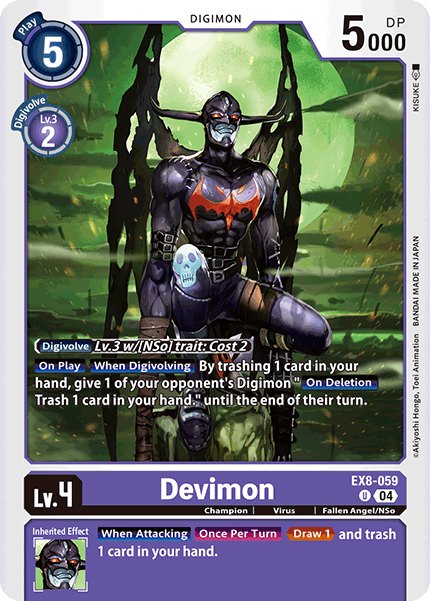 Devimon (EX8-059) Uncommon