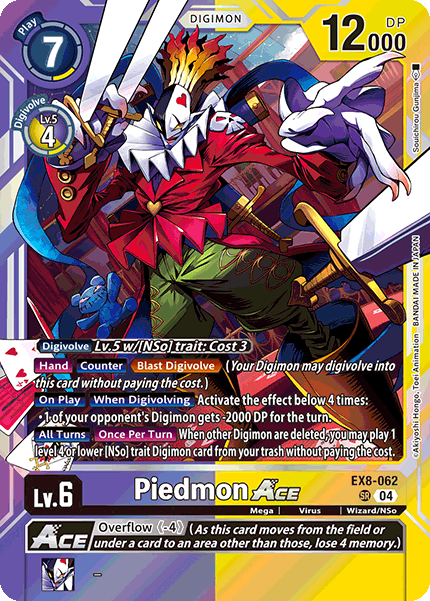 Piedmon ACE (EX8-062) Super Rare
