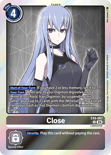 Close (EX8-067) Rare