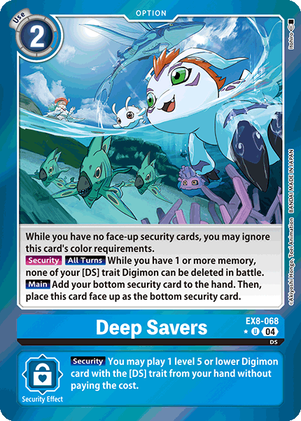 Deep Savers (EX8-068) Limited Uncommon