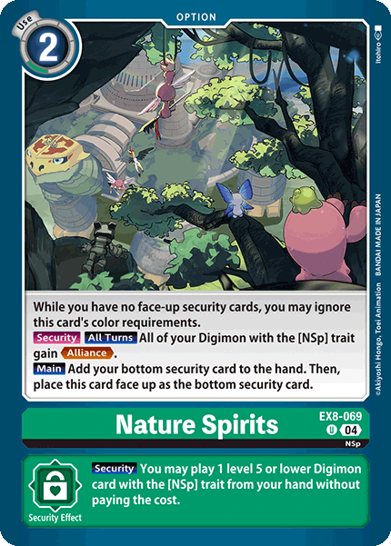 Nature Spirits (EX8-069) Uncommon