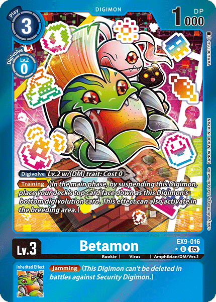 Betamon (EX9-016) Limited Uncommon