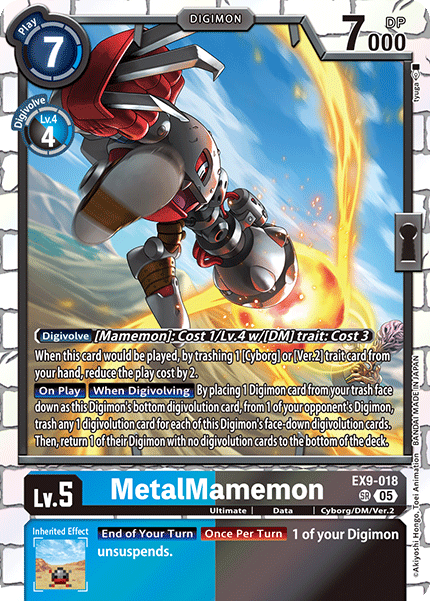 MetalMamemon (EX9-018) Super Rare
