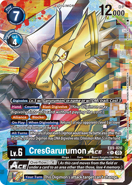 CresGarurumon ACE (EX9-020) Alternative Art