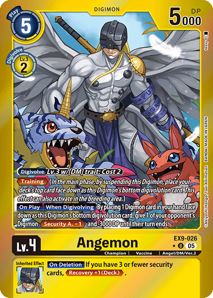 Angemon (EX9-026) Limited Uncommon