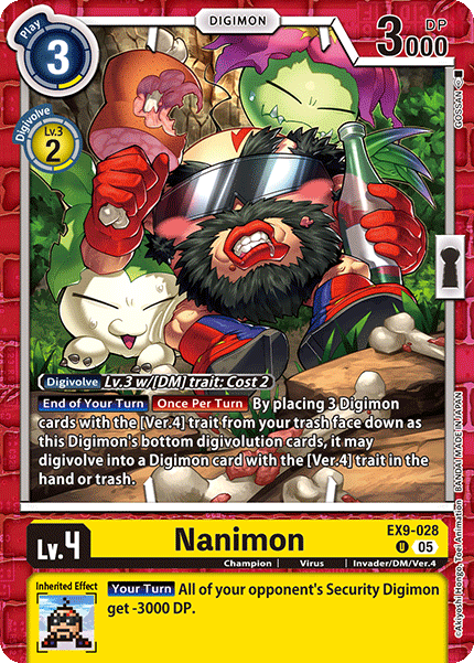Nanimon (EX9-028) Uncommon