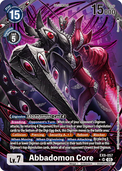 Abbadomon Core (EX9-057) Alternative Art