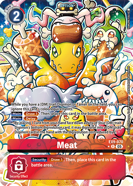 Meat (EX9-070) Alternative Art