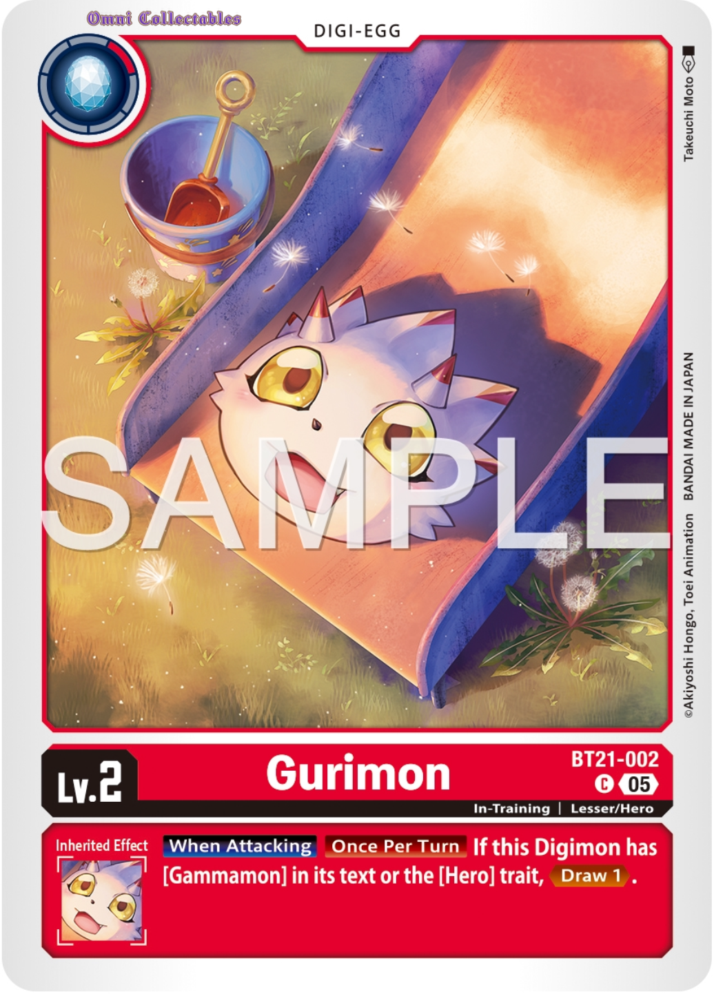 Gurimon (BT21-002) Common