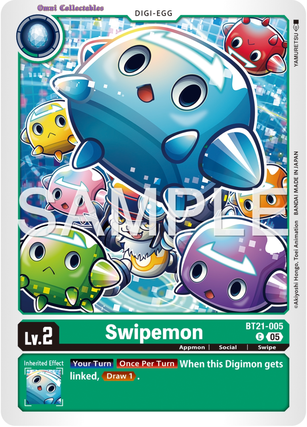 Swipemon (BT21-005) Common