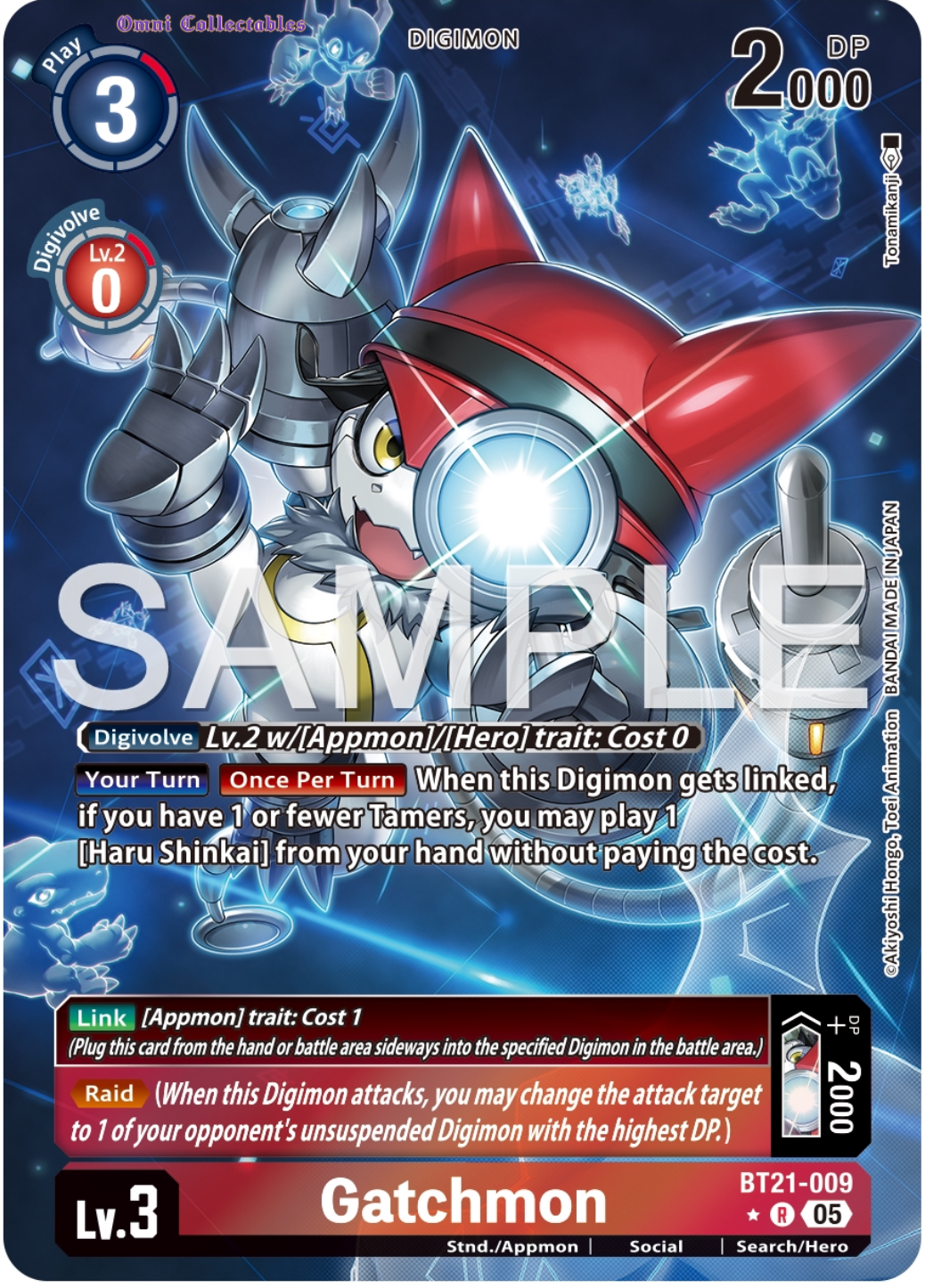 Gatchmon (BT21-009) Alternative Art