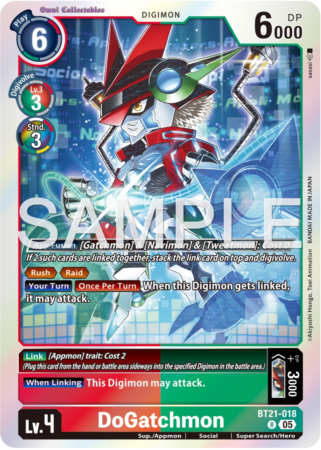 DoGatchmon (BT21-018) Rare