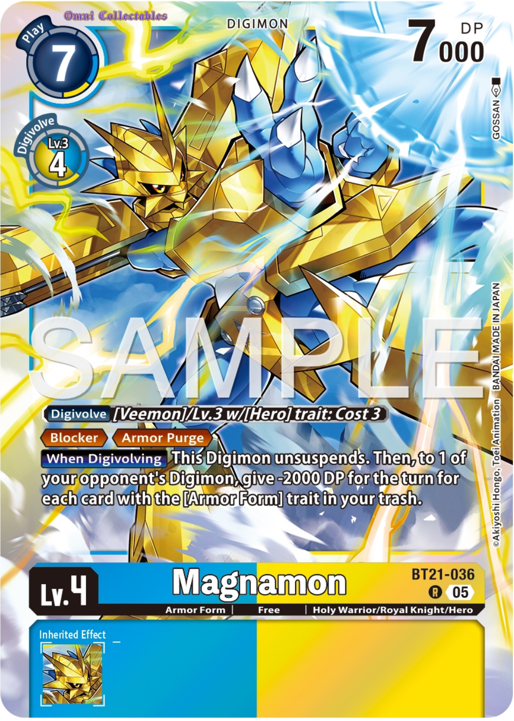 Magnamon (BT21-036) Rare