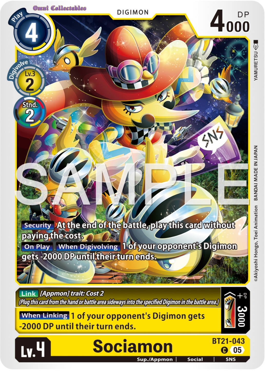 Sociamon (BT21-043) Common