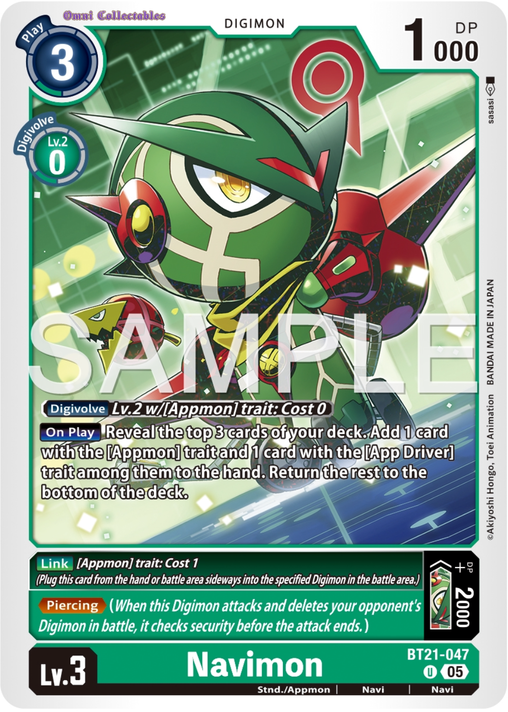 Navimon (BT21-047) Uncommon