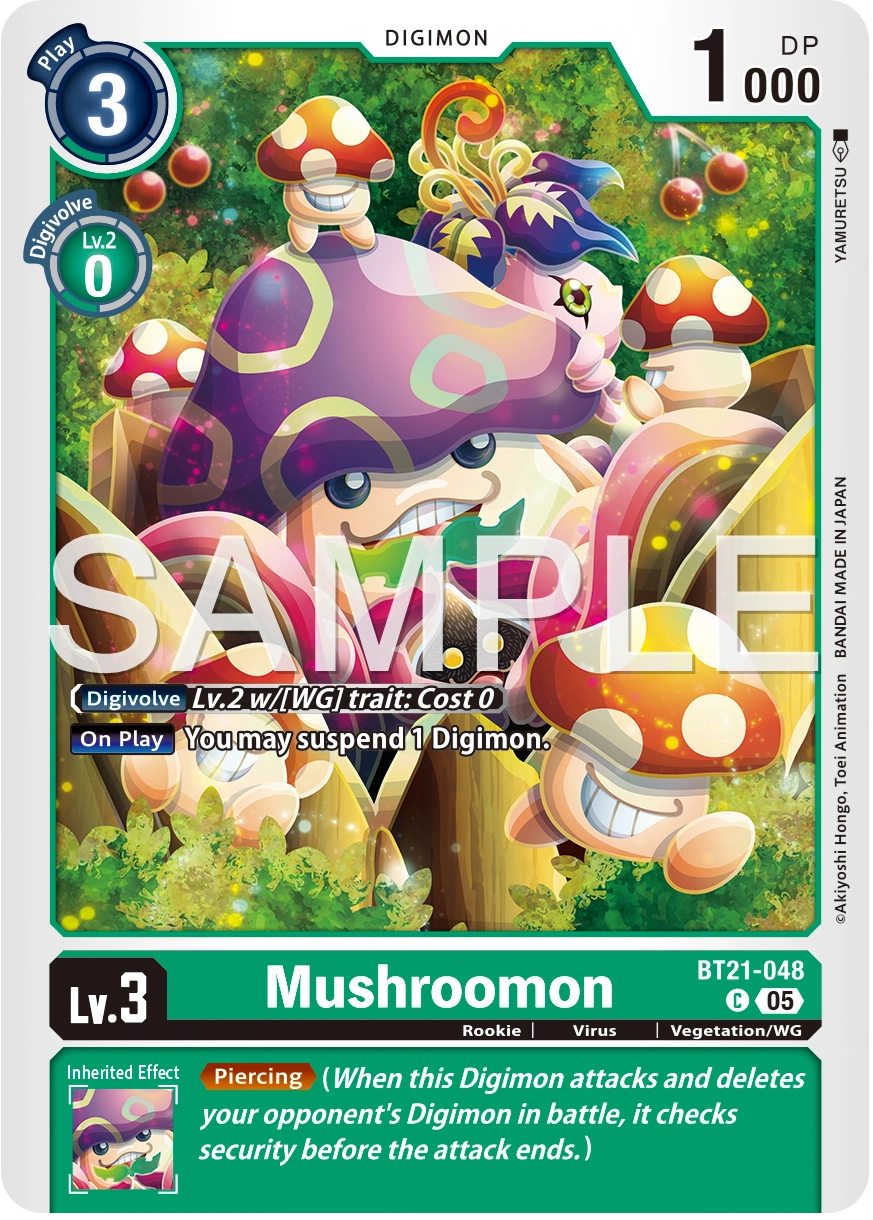Mushroomon (BT21-048) Common