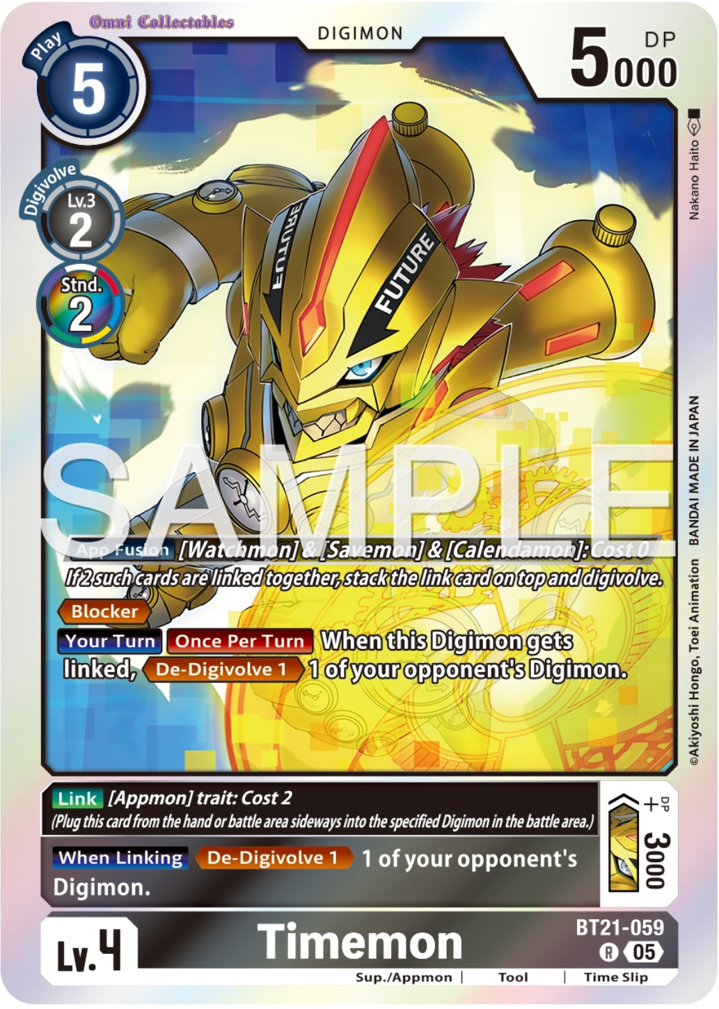 Timemon (BT21-059) Rare