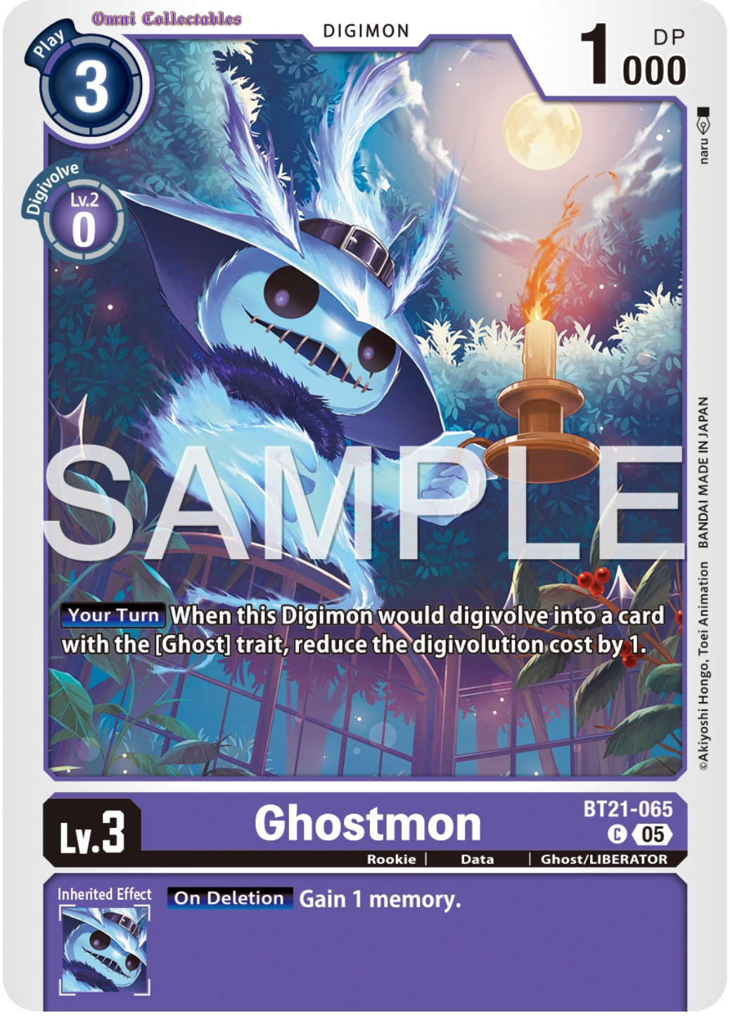 Ghostmon (BT21-065) Common