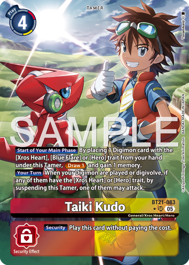Taiki Kudo (BT21-083) Alternative Art
